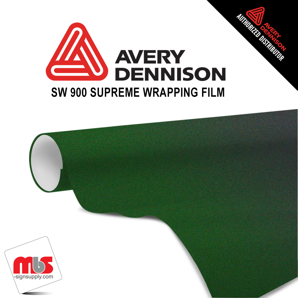 60'' x 25 yards Avery SW900 ColorFlow Gloss Metallic Hidden Forest 5 year Long Term Unpunched 3.2 Mil Wrap Vinyl (Color Code 789)